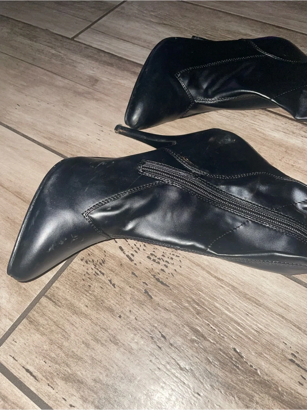 Pleaser USA footwear, Seduce-3000 model knee-high boots, Size 9